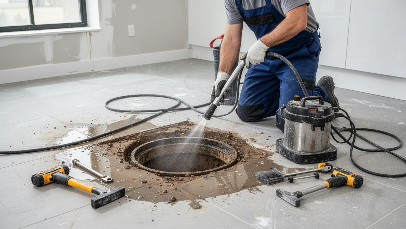 Sewage Backup Cleanup